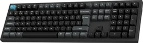 Keychron Q6 Ultra 8K, schwarz, LEDs RGB, hot-swap, Keychron Silk POM BROWN, USB/Bluetooth, UK