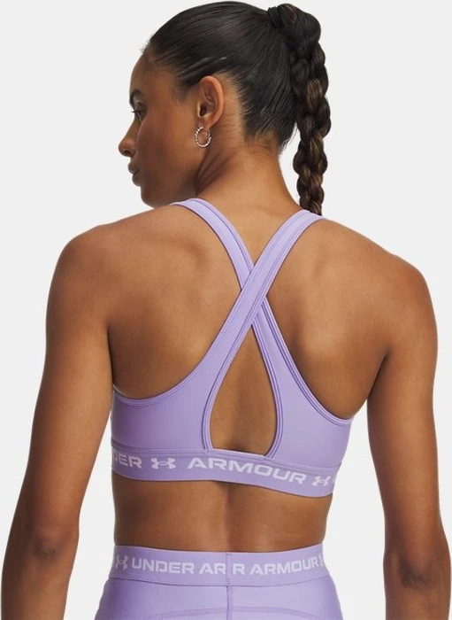 Under Armour Armour Mid Crossback Sport-BH transparent/weiß (Damen)