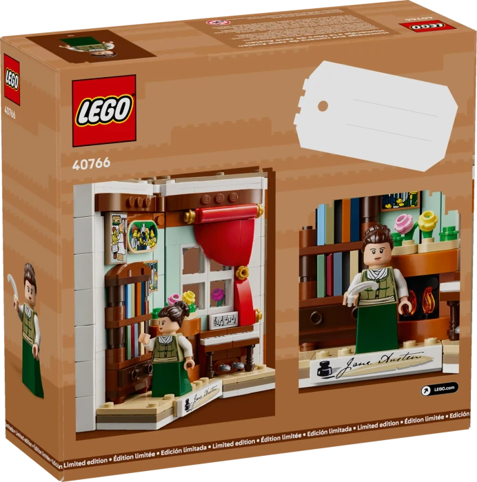 LEGO Hommage an die Bücher von Jane Austen