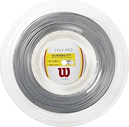 Wilson Poly Pro silber, 200m
