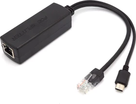 BerryBase PoE-Splitter, 2x RJ-45, PoE PD (125196)