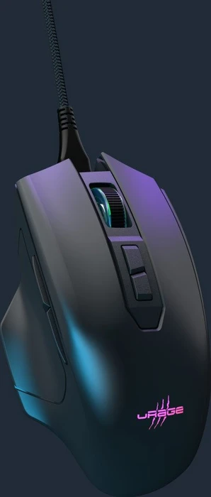 Hama uRage Reaper 410 Gaming Mouse schwarz, USB