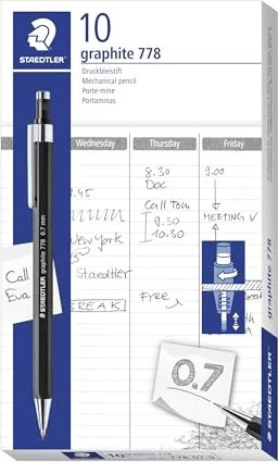 Staedtler graphite 778 Druckbleistift mit Radierer