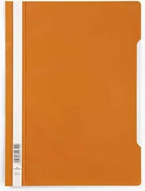 Durable Sichthefter, A4, orange/transparent, 50er-Pack