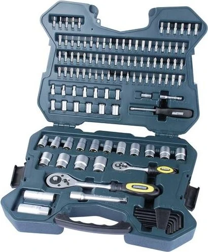 Mannesmann M98415 Bitset/Steckschlüsselsatz inkl. Koffer, 115-tlg.