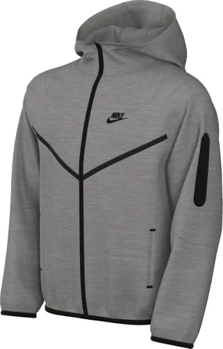 Nike Sportswear Tech Fleece Jacke dark grey heather/black (Junior)
