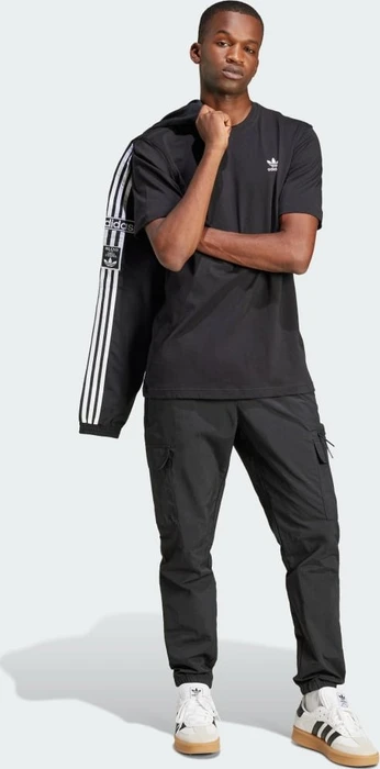 adidas Trefoil Essentials T-Shirt kurzarm schwarz (Herren)