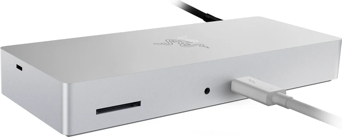 Razer Thunderbolt 4 Dock, weiß, EU, Thunderbolt 4 [Buchse]