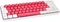 Gamiac TKL69G Gaming Keyboard, weiß/rot, LEDs RGB, Kailh BLUE, USB, DE Vorschaubild