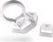 Endorfy PBT Pudding Onyx White Keycaps, Kunststoff (PBT) Double-Shot, weiß/transparent, 124 Tasten, ANSI-US Vorschaubild