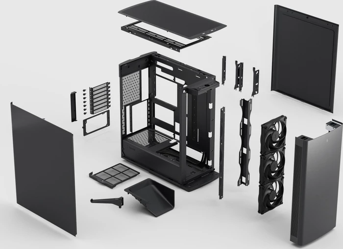 Fractal Design Define One Dark Solid, schallgedämmt