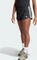 adidas Pacer Training 3-Streifen Woven High-Rise Trainingshose kurz schwarz/weiß (Damen) Vorschaubild