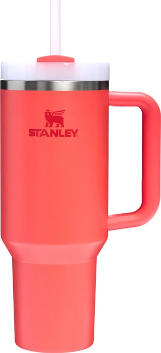Stanley Quencher H2.0 Flowstate Tumbler Isolierflasche 1.2l hot coral