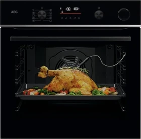 AEG Electrolux 6000 SenseCook mit SteamCrisp TR6PB50WSB Backofen mit Dampfunterstützung