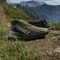 adidas Terrex Agravic GTX olive strata/cloud white/semi impact orange (Herren) Vorschaubild
