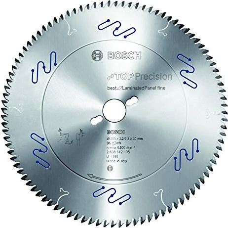 Bosch Professional Top Precision Best for Laminated Panel Kreissägeblatt 108Z, 350x2.5x30mm, 1 Stück