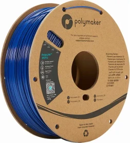 Polymaker PolyLite PETG, blau, Spule, 1.75mm, 1.00kg