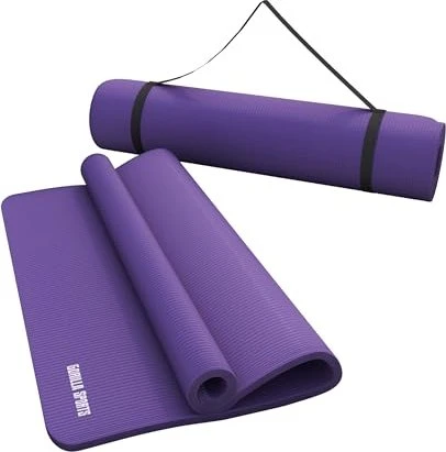 Gorilla Sports 190x60cm Yogamatte violett