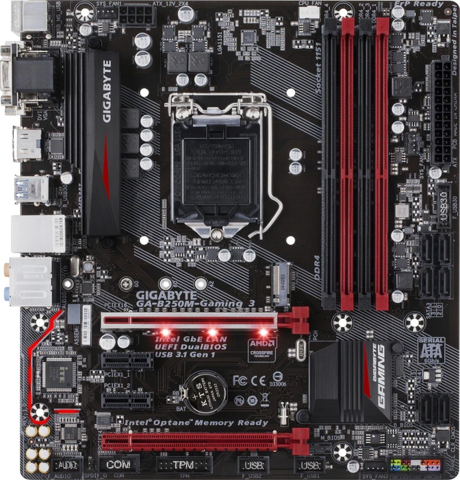GIGABYTE GA-B250M-Gaming 3 (Intel 1151)