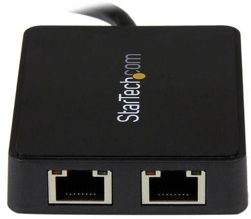 StarTech LAN-Adapter, 2x RJ-45, USB-A 3.0 [Stecker]