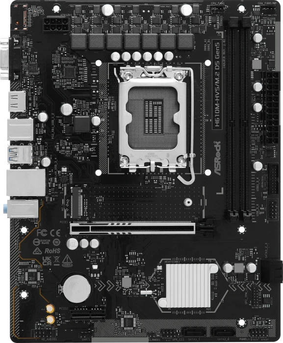 ASRock H610M-HVS/M.2 D5 Gen5 (Intel 1700)