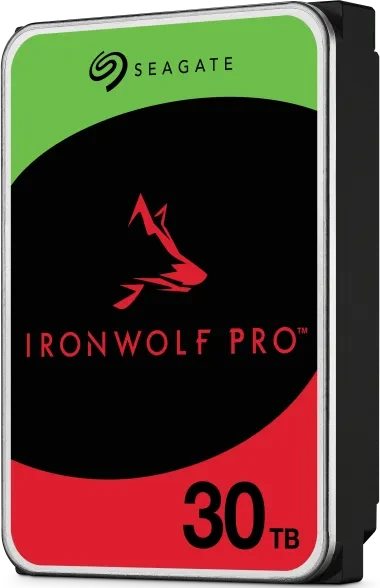 Seagate IronWolf Pro NAS HDD +Rescue 30TB, 24/7, 512e / 3.5" / SATA 6Gb/s