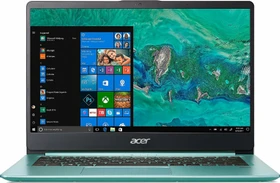 Acer Swift 1 SF114-32-P5KC, Aqua Green, Pentium Silver N5000, 4GB RAM, 128GB SSD, DE