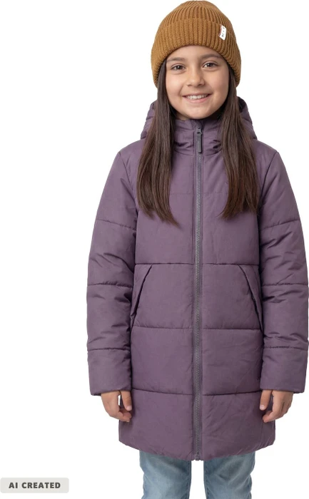 Vaude Lulea Thermo Funktionsmantel purple ash (Junior)
