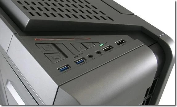 LC-Power Gaming 978BG Tank-Buster, Acrylfenster