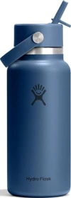 Hydro Flask Wide Mouth Flex Straw Cap Isolierflasche 946ml harbour blue