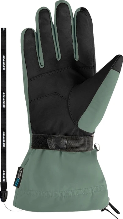Ziener Kilatana AS AW Skihandschuhe dusty green (Damen)