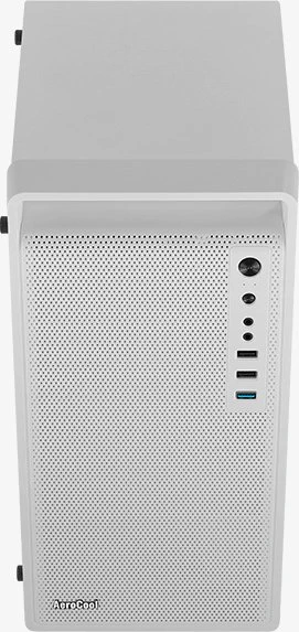 AeroCool CS-109 [V1] White, Glasfenster