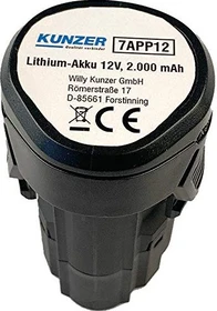 Kunzer AkkuPowerPack Werkzeug-Akku 12V, 2.0Ah, Li-Ionen [2.0Ah] [24Wh]