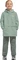 Jack Wolfskin Malima Funktionsjacke green zinnia (Junior) Vorschaubild