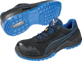 Puma Argon Blue Sicherheitsschuhe schwarz/blau (Herren)