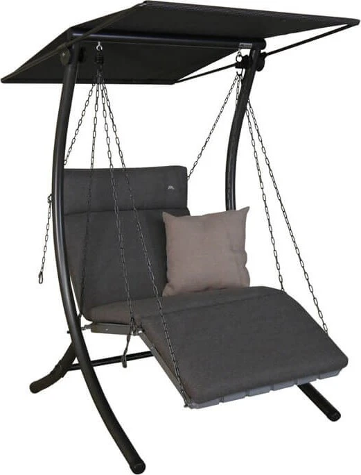 Angerer Luxus Smart Hollywoodschaukel 1-Sitzer stone