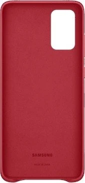 Samsung Leather Cover für Galaxy S20+ rot