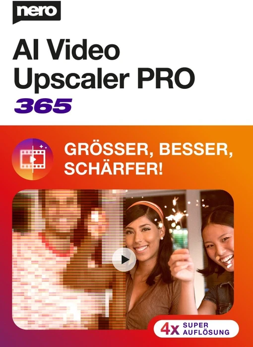 Nero AI Video Upscaler Pro 365, ESD (deutsch) (PC)