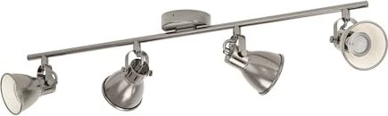 Eglo Seras Spot 4-flammig nickel antik