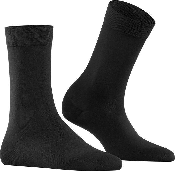 Falke Cotton Touch Socken schwarz (Damen)