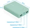 Ultron Powerbank RealPower PB-10k mintgrün Vorschaubild