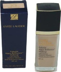 Estée Lauder Futurist Aqua Brilliance Foundation 2C0 cool vanilla LSF20, 30ml