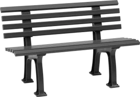 Blome Ibiza Gartenbank 2-Sitzer graphitgrau