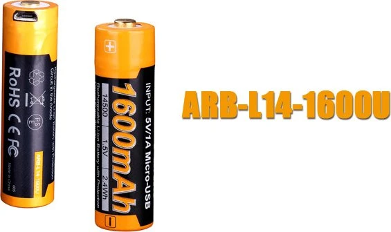 Fenix ARB-L14-1600U Li-Ion 14500 1600mAh