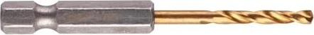 Milwaukee Red Hex Shockwave HSS-G TiN Metallbohrer, 3x23x65mm, 2 Stück