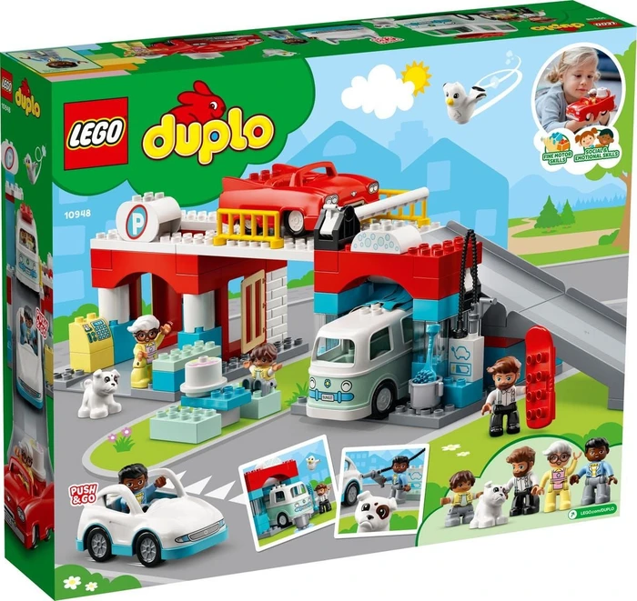 LEGO DUPLO - Parkhaus mit Autowaschanlage