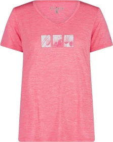 CMP Light Jersey Funktionsshirt kurzarm magenta mel. (Damen)