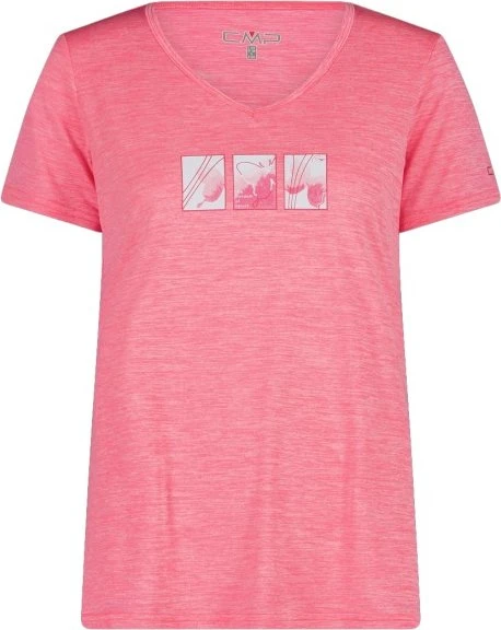 CMP Light Jersey Funktionsshirt kurzarm magenta mel. (Damen)