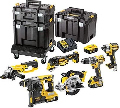 DeWalt DCK654P3T Kombopack Akku-Maschinenset inkl. Koffer + 3 Akkus 3.0Ah