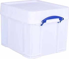 Really Useful Box Aufbewahrungsbox XL, 35l, transparent